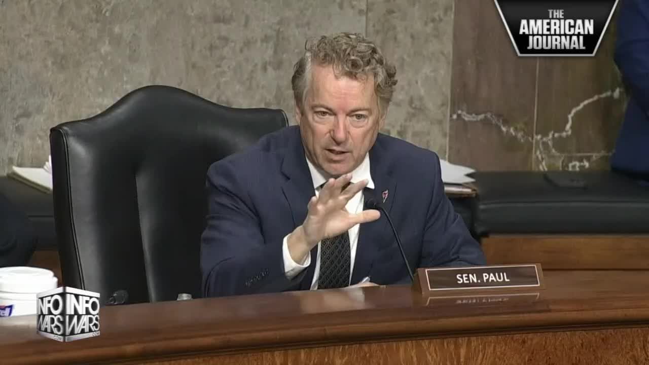 Rand Paul Makes Fauci Squirm By Confronting Him With His Own E-mails