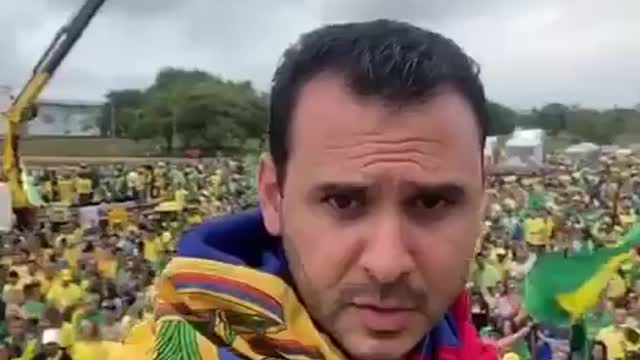 Venezuelano Apoiando o Brasil - Manifestações pelo Brasil Livre dos Bandidos