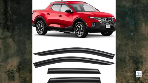 Review - Voron Glass Tape-on Extra Durable Rain Guards for Hyundai Santa Cruz 2022-2024