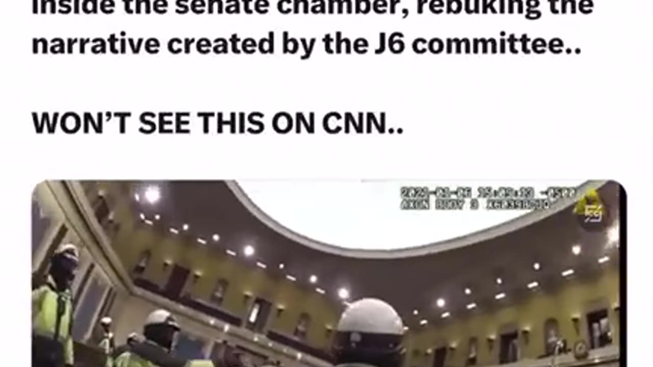 Senate Chamber J6 Bodycam Footage