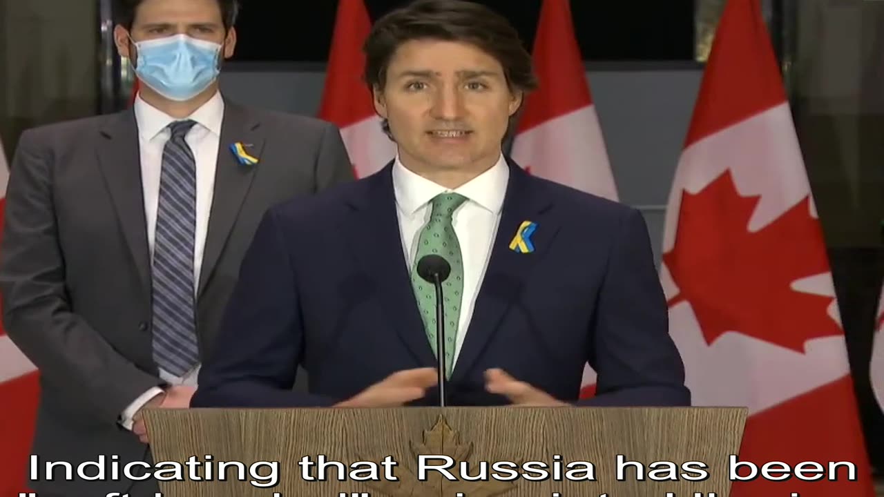 Justin Trudeau Support To Ukraine's Military