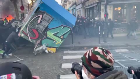 Protestas en París