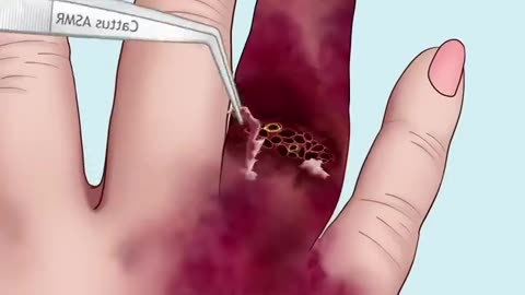 ASMR Treatment Hand So Satisfying P1 #asmr #satisfying #trendingshort #viral #shorts #trending
