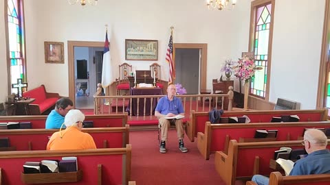 Vernon Chapel Bible Study (1st John Ch.4-5 thru 3rd John) led by Woody Sadler 4/10/2024