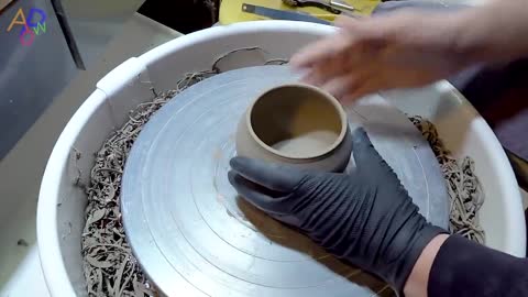 Luxury Teapot Making Process. Korean Pottery Master Craftsman9