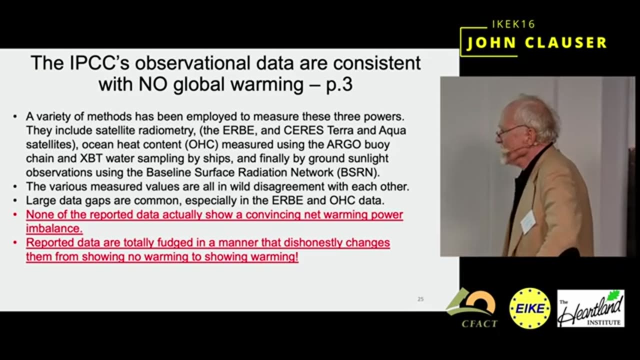 A cloud thermostat controls the Earth's climate, not greenhouse gasses - John Clauser