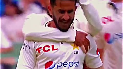 Hassan ali aggresion wicket agains Australia