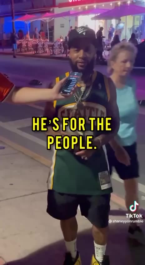 Public opinion of Trump 2024, "best President we ever had".