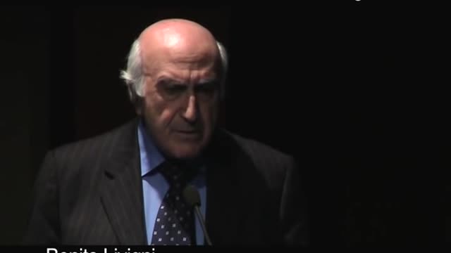 Benito Livigni, assistente Enrico Mattei, al V° Congresso di Senza Bavaglio 2008 (2)