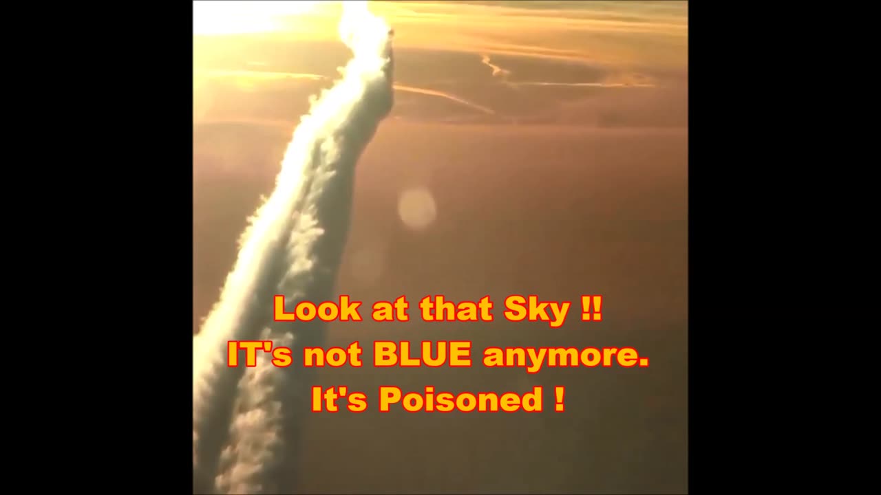 The SKY is Shot ! Chemicals Are Spewing & They're Poisoning the Atmosphere.