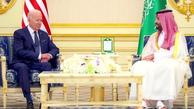 Biden fist-bumps MbS in push to reset ties