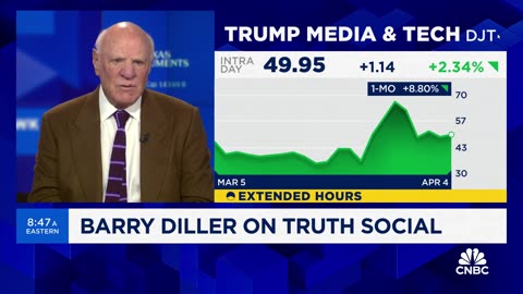 Barry Diller (who is this guy?) Displays Full Fledged TDS (4/4/2024)