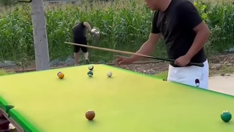 Funny Video Billiards million views