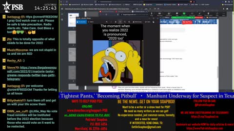 2022-01-02 14:00 EST - Your Voice, Your Call: with Chris Moore