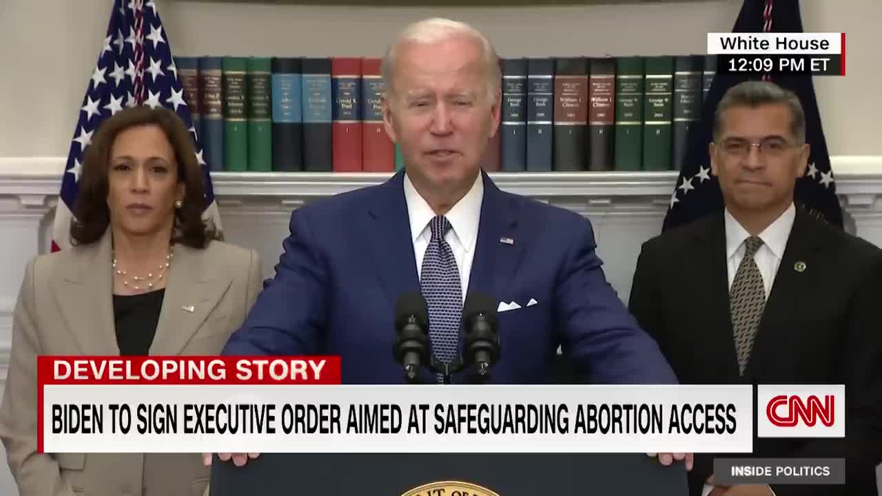 Biden signs executive order aimed at safeguarding abortion rights