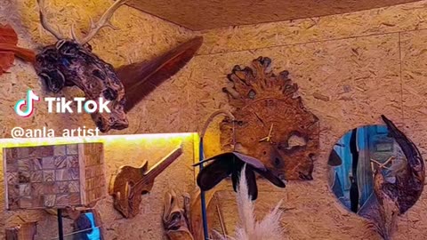 Wooden lamp🤯
