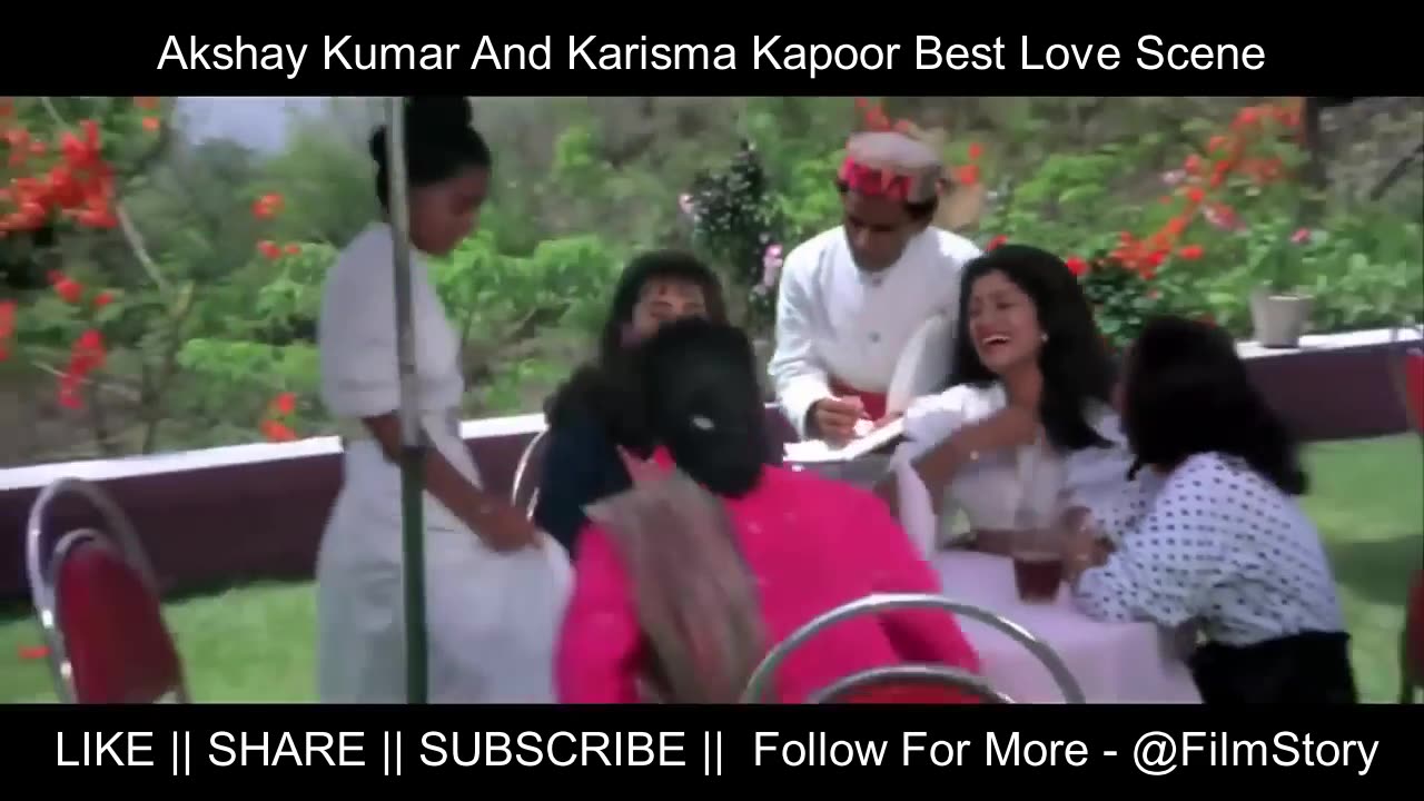 Akshay Kumar And Karisma Kapoor Best Love Scene - Deedar Best Movie Scene