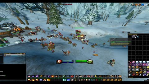 Turtle wow - Snowball world boss - winterveil quest - another day, another gamble to find the mount