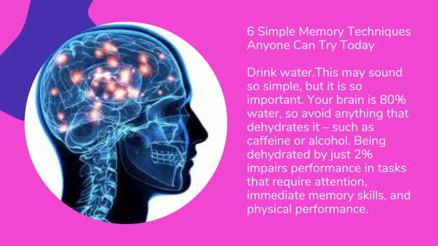 6 Simple Memory Techniques
