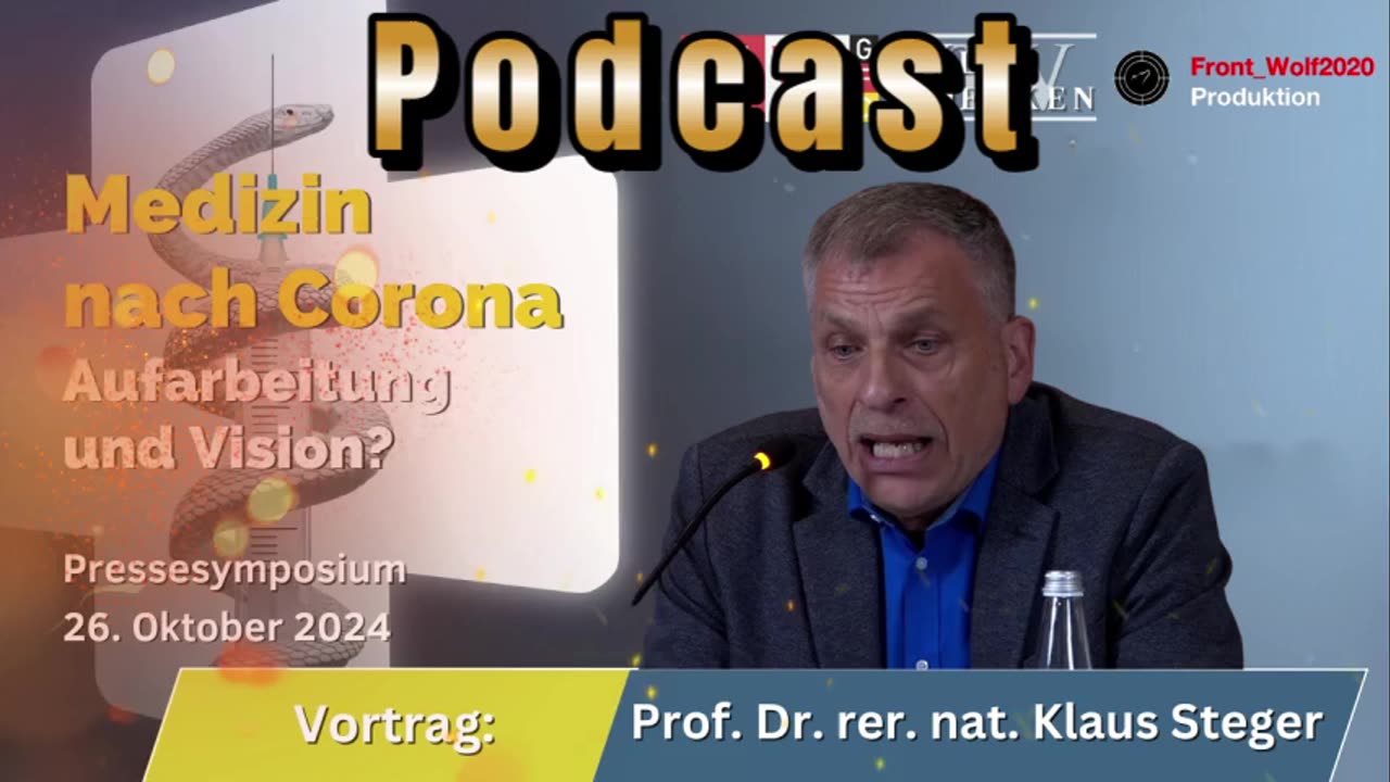 Podcast: Prof. Dr. rer. nat. Klaus Steger auf dem Pressesymposium MWGFD am 26.10.2024