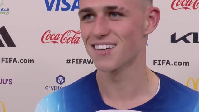 England 3 - 0 Senegal | Phil Foden post-match interview