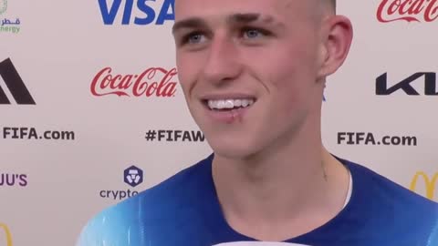 England 3 - 0 Senegal | Phil Foden post-match interview