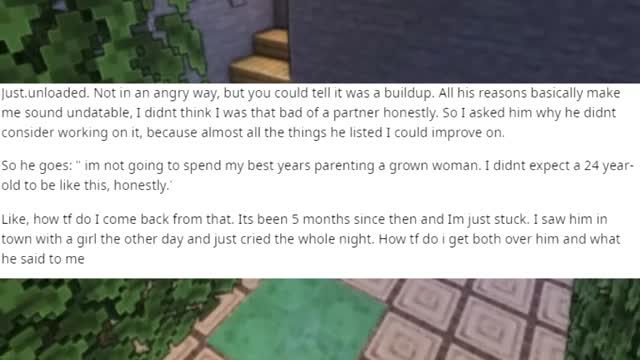 Girlfriend dumped, and she's struggling to recover 5 months after part 2 #shorts #redditstories