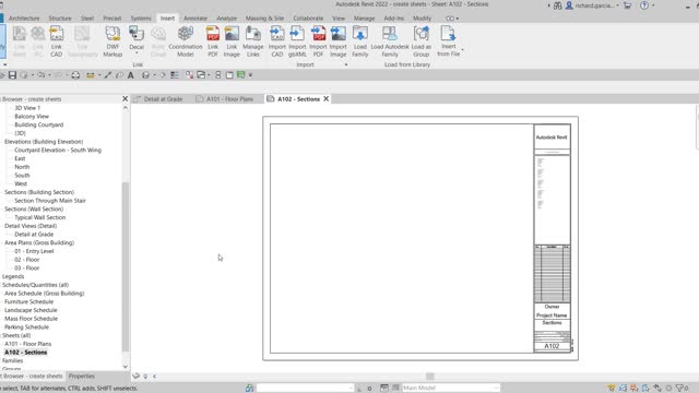 AUTODESK REVIT ARCHITECTURE 2022: CREATING SHEETS