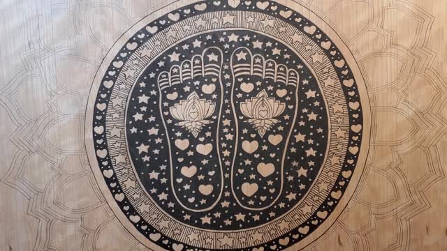 NEW LOTUS LOTUSFEET MANDALA - STARS UNIVERSES EVERYWHERE - 11/4/22