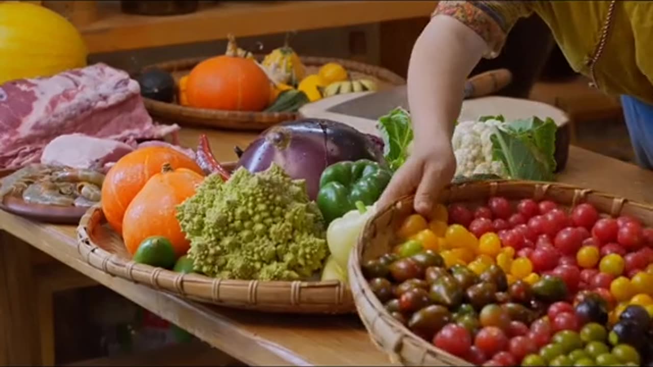 plum multicoloured tomatoes