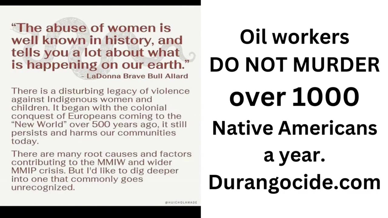 #nomorestolensistersandbrothers #icwaawareness #cultdata #bigoil #MMIW