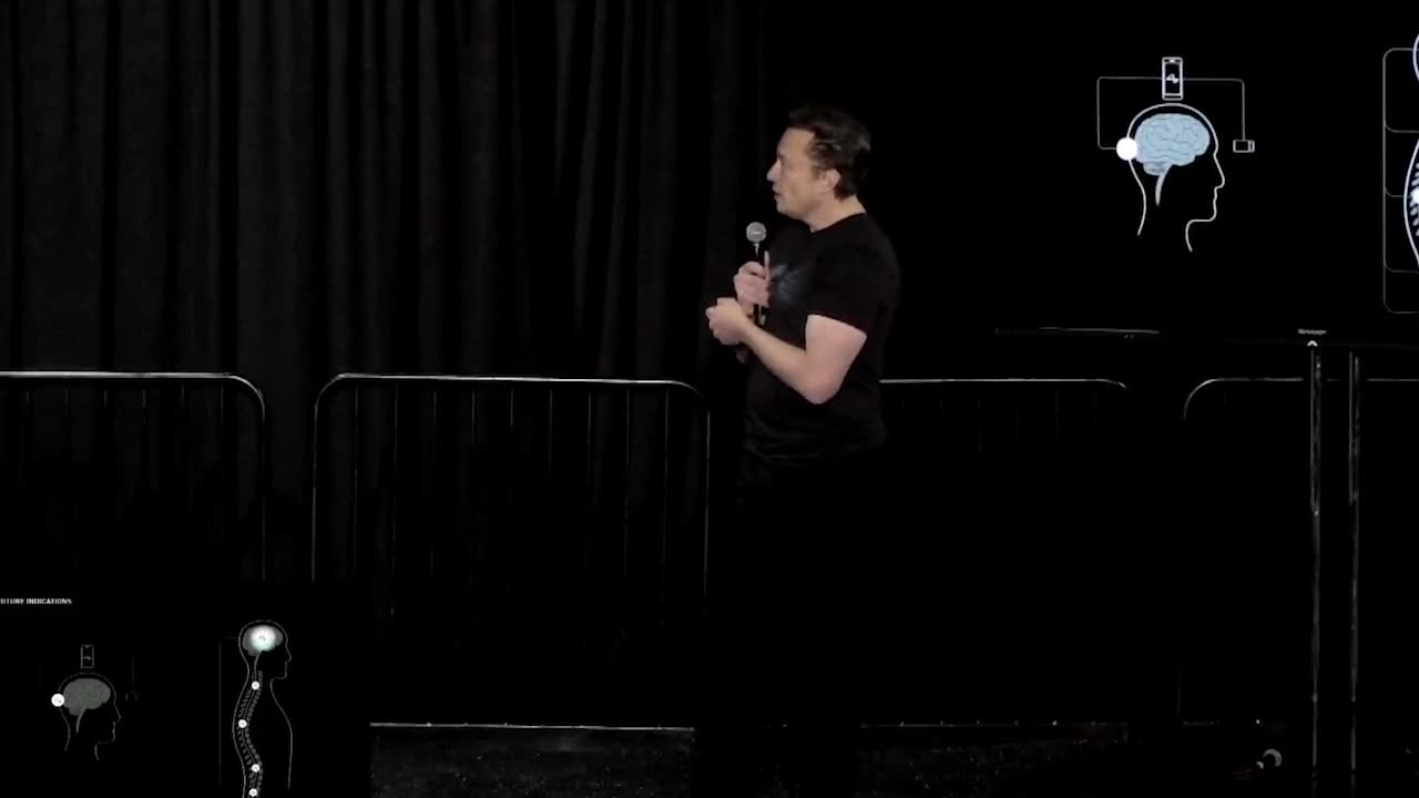 Elon explains how Neuralink will make the blind see and the handicapped walk.