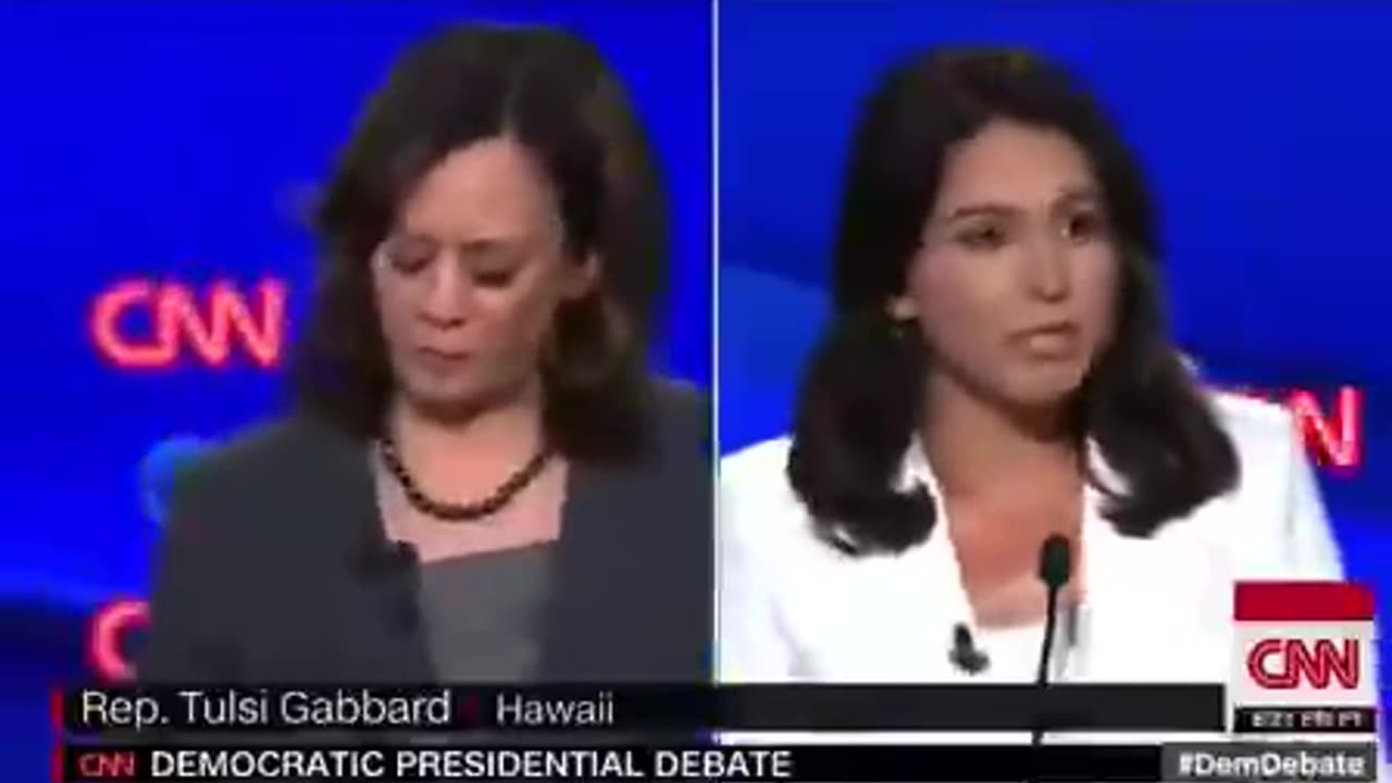 Remember When Tulsi Gabbard was a Democrat and ate Comrade Kamala for Lunch