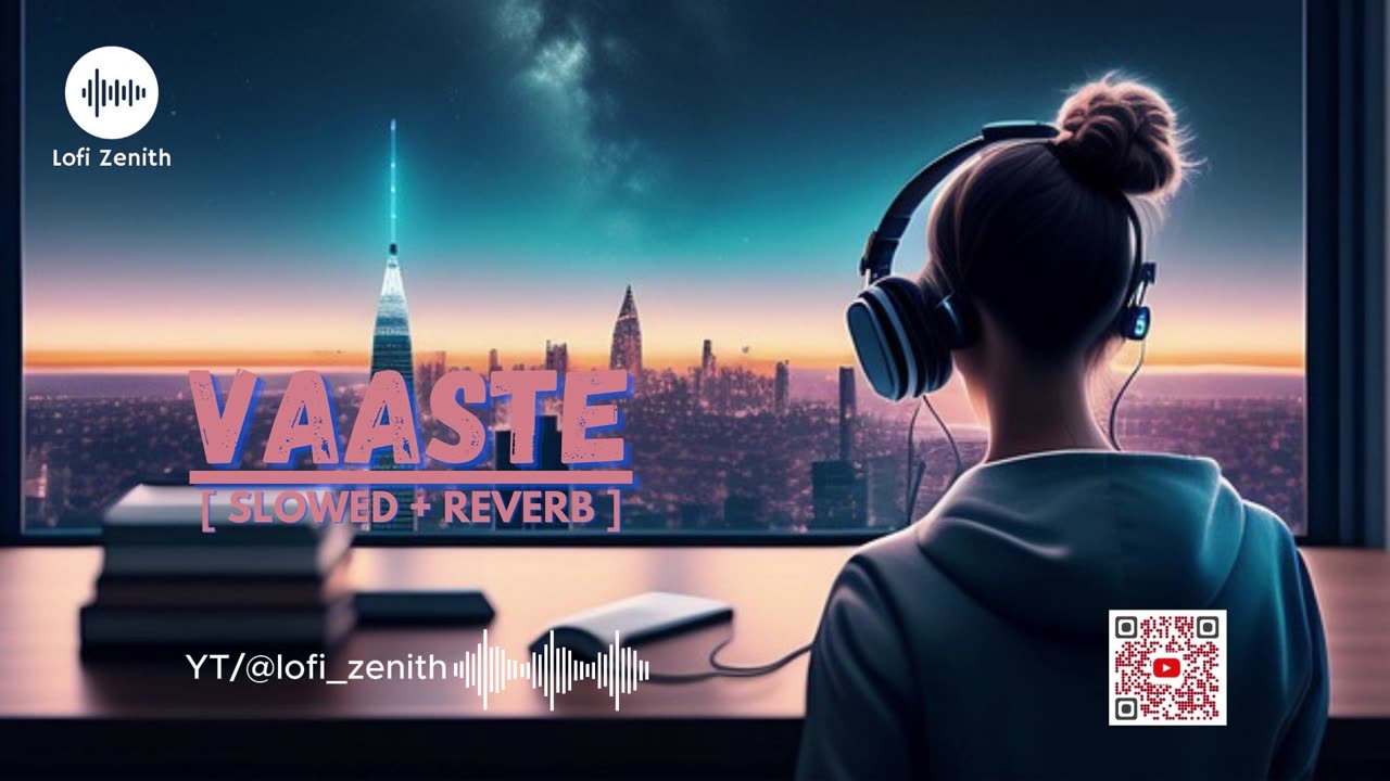 VAASTE - [ SLOWED + REVERB ] #lofimusic #vaaste_song_status #lofisong #trending #foryou #foryoutube