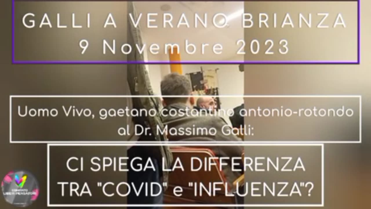 ‼️ DR. MASSIMO GALLI IN BIBLIOTECA A VERANO BRIANZA ..