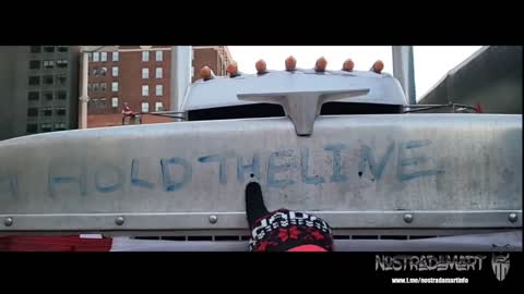 HOLD THE LINE Canadian Truckers for Freedom
