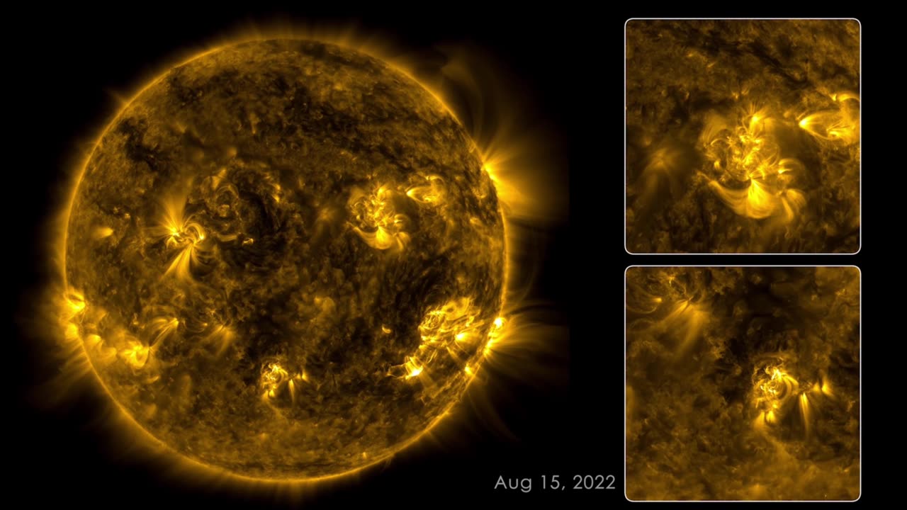 Closet View Of Sun ! Unbelievable |4K Video| (Video Source : NASA)