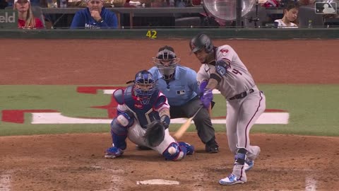 Ketel Marte's record-breaking hit