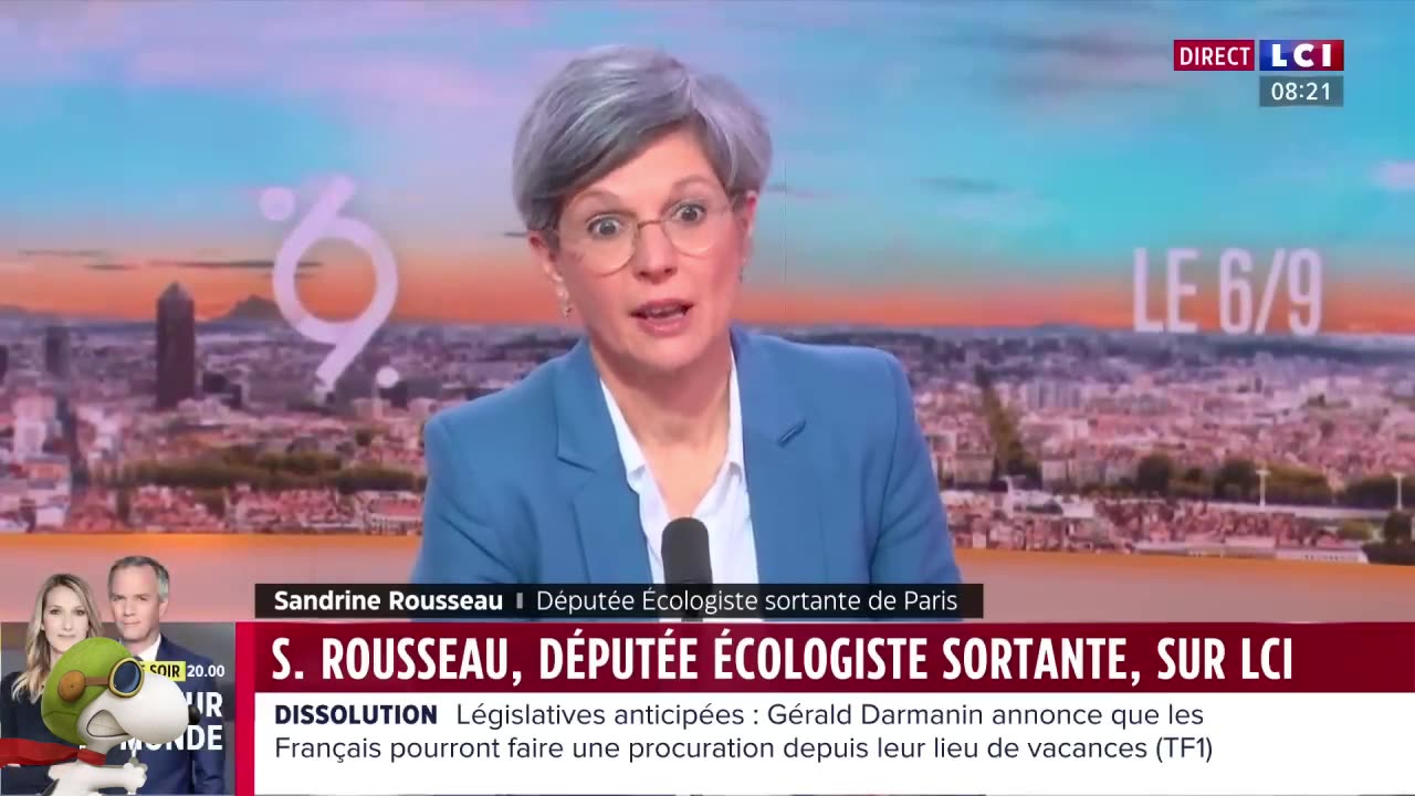 SANDRINE ROUSSEAU - ALIÉNATION GAUCHISTE