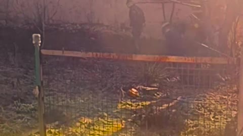 ◾Evidence of war crimes of the Ukrainian army. ◾Artyomovsk. Taken at the end of November.