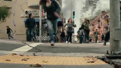 San Andreas (2015) - Tsunami Scene - Pure Action [4K]