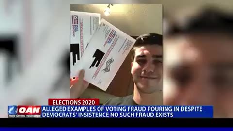 Alleged examples of voting fraud