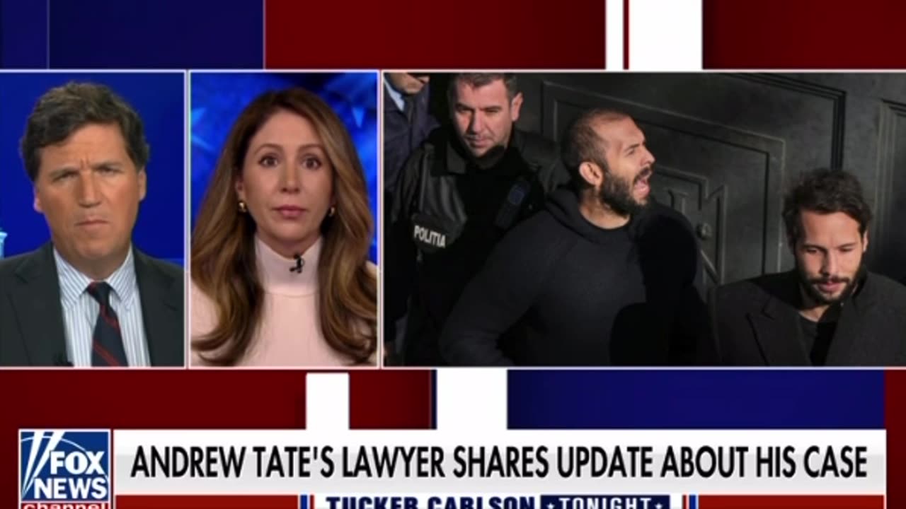 Tucker Carlson: Andrew Tate Remains Locked Up Without Charges