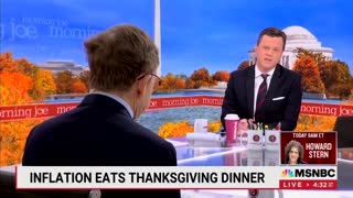 MSNBC Forced To Acknowledge Inflation Is Destroying Thanksgiving