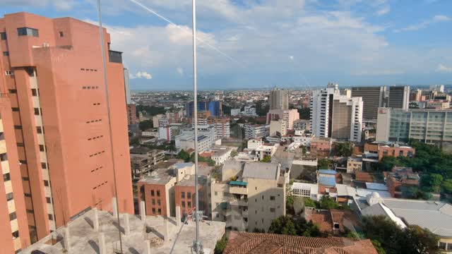 A Rooftop View Of Cali, Colombia