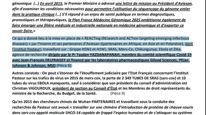 BOUM ! ACCUSATION DE L'INSTITUT PASTEUR - Raphael Cohen