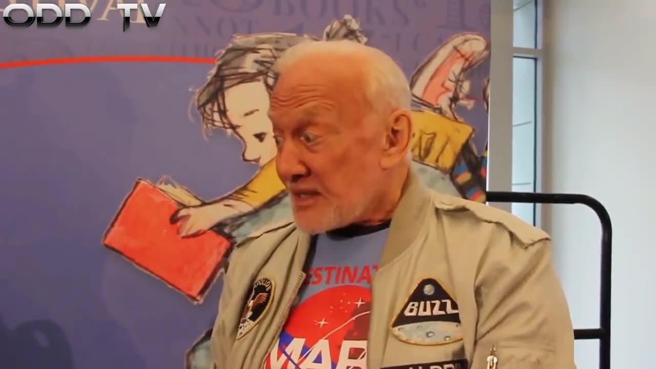 Buzz Aldrin A!dmits We Never Went To The Moon, FINIALLY