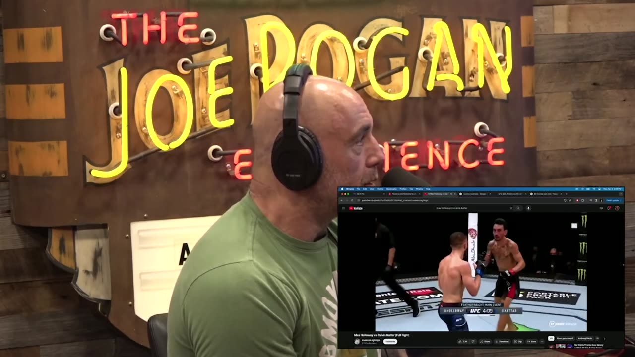 JRE Clips | Max Holloway BMF Fight and Conor McGregor in Roadhouse