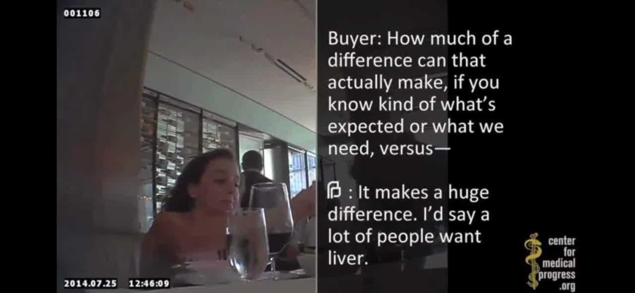 Planned Parenthood's Involvement with Selling of the Flesh.