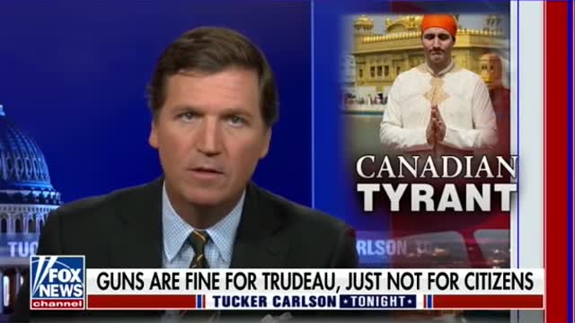 Tucker Carlson- A word from the Botoxed dictator #shorts